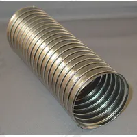 DAYCO Metal Exhaust: 5 in Hose Inside Dia., 24 in Hose Lg, 304 Stainless Steel, Silver (MPN WFF-524). Key specifications — Hose Tube Material: 304 Stainless Steel.