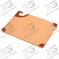 SAN JAMAR Cutting Board: 12 in Overall Lg, 9 in Overall Wd, Brown, Co-Polymer, NSF Certified (MPN CBG912BR). Key specifications — Color: Brown; Brand: SAN JAMAR; Material: Co-Polymer; NSF Certified: Yes.