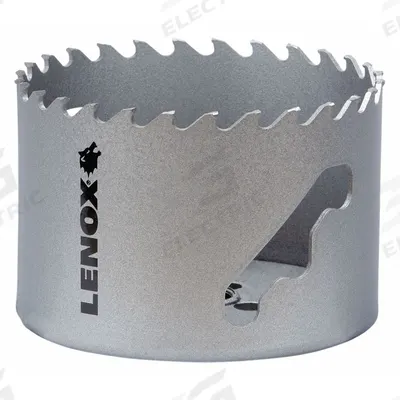 LENOX Hole Saw: 3 in Saw Dia., 3 Teeth per Inch, 1 7/8 in Max. Cutting Dp - Multi-Material-Cutting Hole Saws without Arbor