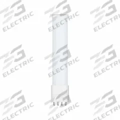 LEDVANCE/ SYLVANIA Linear LED Light Bulb: Type B, 4-Pin (2GX7), T4, LED, 3000K, 550 lm Light Output (MPN LED5.5PB2GX7H830BF). Key specifications — Brand: LEDVANCE/ SYLVANIA; Bulb Designation: LED5.5PB2GX7H830BF; Dimmable: No; Color Temperature: 3000K.