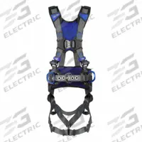 3M DBI-SALA Fall Protection Harness: Gen Use, Crossover Harness, Quick-Connect / Quick-Connect (MPN 1403240). Key specifications — Gender: Unisex; Harness Color: Gray; Harness Sizing: 3XS/2XS; Torso Adjustment: Revolver.