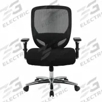 APPROVED VENDOR Office Chair: Adj Arm Office Chairs, Fabric & Mesh Material, 22 1/4 in Back Ht (MPN 830KL2). Key specifications — attr995518: Adjustable Arm Office Chairs; attr982877: Black; Silver; attr982913: Yes; attr982865: Black; Silver; attr982870: APPROVED VENDOR; attr982901: Black.