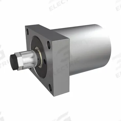 JERGENS Hydraulic Cylinder: Single Acting, 19,880 lbf Clamping Force - Upper Flange Mount Swing Clamp Cylinders
