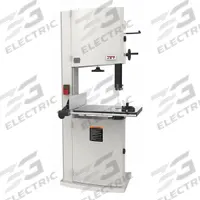JET Band Saw: Vertical, 230V AC, 20 in Throat Dp - Vertical, 2,530 to 4,850 SFPM, 1 Phase (MPN JWBS-20-5). Key specifications — attr313141: 2,530 to 4,850 SFPM; attr313142: 5° Left to 45° Right; attr313144: 1; attr313145: Vertical; attr325087: JET.