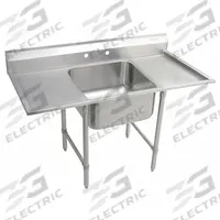 ELKAY Scullery Sink: 1 Bowls, 42 1/4 in Overall Ht, 63 in Overall Lg, 29 3/4 in Overall Wd (MPN RNSF8124LR2). Key specifications — Brand: ELKAY.