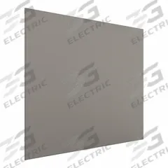 HADRIAN Partition Panel: Stainless Steel, Powder-Coated, Light Gray, 58 in Ht, 59 in Wd, 1 in Thick (MPN 53GR59-535). Key specifications — Door Swing: Left Hand In/Right Hand Out; Brand: HADRIAN; Color: Light Gray; Finish/Texture: Powder-Coated.