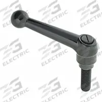 APPROVED VENDOR Adjustable Handle: Zinc w/ Steel Thread, M12, 95 mm Lg (MPN MA-79404). Key specifications — Brand: APPROVED VENDOR.