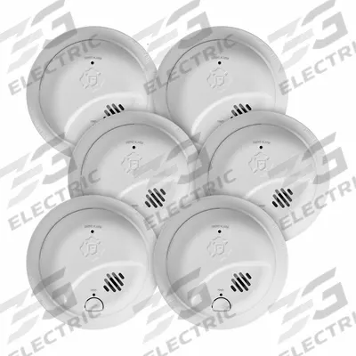 BRK Smoke Alarm: Smoke, 10 Year Sealed Battery, Smoke Detector, Ionization - Smoke Detectors