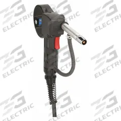 MILLER ELECTRIC Spool Gun: Spoolmate 100, 135 A Max Amperage, 0.035 in, 12 ft Cable Lg (MPN 300371). Key specifications — For Gas Type: Ar (Argon); MIG Gun Model: 300371; For Rear Connection Type: Miller-Compatible.