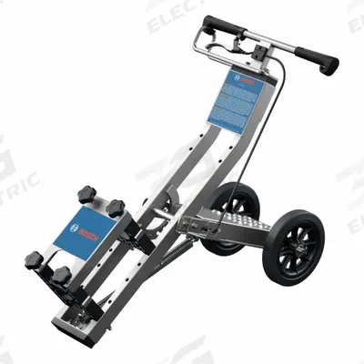 BOSCH Floor Removal Cart: 39 3/8 in Overall Lg, 22 3/8 in Overall Wd, 43 1/4 in Overall Ht - Hammer Carts