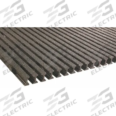 FIBERGRATE Fiberglass Pultruded Grating: Structural Grating, 36 in x 8 ft Nominal Size (WxL) - Acid-Resistant Industrial Structural Grating