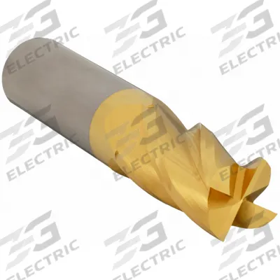 APPROVED VENDOR Square End Mill: Carbide, TiN Coated, 4 Flute, 7/8" Mill Dia, 1-1/2" LOC - General Purpose Carbide Square End Mills