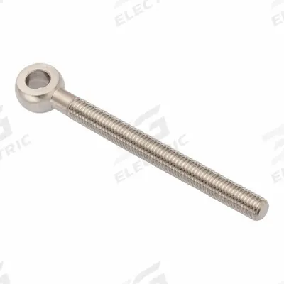 AMPG Fixed Rod End: Stainless Steel, Plain, 120 mm Hole Center-to-End Lg - Stainless Steel Male Threaded Fixed Rod Ends