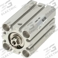 SMC Compact Cylinder: 25 mm Bore Dia, 40 mm Stroke Lg, Tapped Hole/Through Hole Mounting, Aluminum (MPN CDQSB25-40D). Key specifications — attr946022: Tapped Hole; attr946024: Single Rod; attr946038: CQS; attr1123057: Rotating Rod; attr945997: SMC.