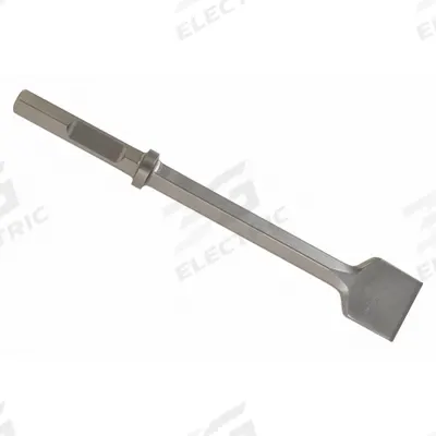 BOSCH Breaker and Demolition Hammer Chisel: 3 in Head Wd, 20 1/2 in Overall Lg - Chisel Bits for Breaker & Demolition Hammers