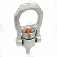 JW WINCO Quick-Release Hoist Ring: Stainless Steel, 8.4 kN Load Limit, M16 Thread Size, Pivot/Swivel (MPN 1135-M16-17-NI). Key specifications — Thread Size: M16; Operation: Lifting; Working Load Limit - Side Load: 4.2 kN (944 lbf); Material: Stainless Steel; Brand: JW WINCO; Working Pin Length: 17 mm.