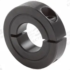 CLIMAX METAL PRODUCTS Shaft Collar: 1-Piece, Inch, Round, Clamp-On, 7/16 in Bore Dia, Carbon Steel (MPN H1C-043). Key specifications — attr85402: CLIMAX METAL PRODUCTS; attr666006: Inch.