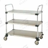 METRO Utility Cart: 375 lb, 36 in L x 24 in W Shelf, 36 in L x 24 in W x 38 in H Overall Dim, Silver (MPN MW208). Key specifications — Caster/Wheel Configuration: (4) Swivel; Brand: METRO; Caster Wheel/Tread Material: Rubber.