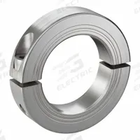 RULAND MANUFACTURING Shaft Collar: 2-Piece, Metric with Inch Bore, Round, Clamp-On, 19 mm Collar Wd (MPN MSP-35E-SS). Key specifications — Brand: RULAND MANUFACTURING.