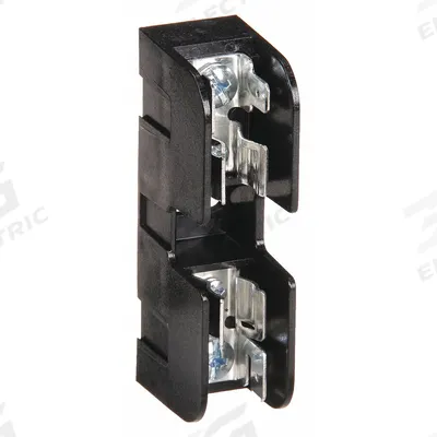 MERSEN Fuse Block: Open Block Design, 1 Pole, 600 V AC, Screw - Fuse Blocks for Midget Fuses