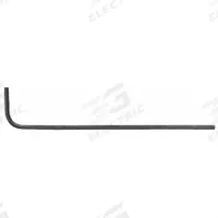PROTO Hex Key: 0 Ball Ends, 1/8 in Tip Size, SAE, Long, Alloy Steel, Black Oxide, 3 in Handle Lg, L (MPN J46108). Key specifications — attr1205521: PROTO; attr1205526: Black Oxide.