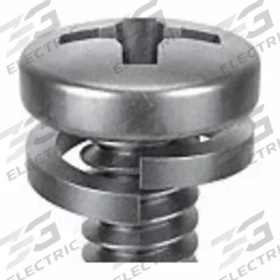 SEMS Screw: Split Lock, #8-32 Thread Size, 3/4 in Lg, Stainless Steel, Passivated - Machine Screws with Split Lock Washers