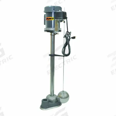 AMT PUMPS Pedestal Sump Pump: 1/3 hp HP, 115V AC, 43 gpm Flow Rate @ 10' of Head - High-Temp Rated Pedestal Sump Pumps