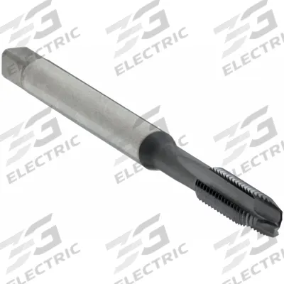 OSG Straight Flute Tap: #10-24 UNC, H1 / 2B-3B, 4 Flute, Bottoming Chamfer (MPN 1005001) - General Purpose Hand Taps