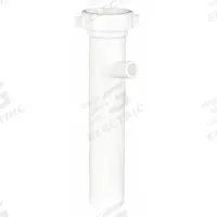 APPROVED VENDOR Tailpiece: Plastic, White, 1 1/2 in Nominal Pipe Size, 8 in Overall Lg, Slip (MPN 1PPA9). Key specifications — Includes: Nut and Washer; Brand: APPROVED VENDOR; Material: Plastic; Connection Type: Slip.