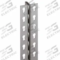 LYON Intermediate Upright Post: 72 in Overall Ht, 3 in Overall Wd, Steel, Powder Coated, Gray (MPN DDUT72). Key specifications — Finish: Powder Coated; Material: Steel; Color: Gray; Brand: LYON.