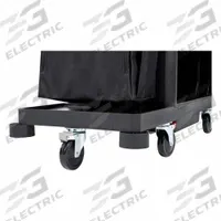 RUBBERMAID COMMERCIAL PRODUCTS Bumper Kit: Black, 6 1/4 in Overall Ht, 6 1/4 in Overall Wd (MPN 2202588). Key specifications — Includes: Wire Vacuum Rack; Lockable: No; Product Type: Bumper Kit; Brand: RUBBERMAID COMMERCIAL PRODUCTS.