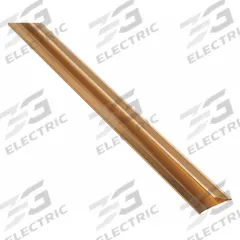 NATIONAL GUARD Door Weatherstripping: Flat Insert, 4 ft Lg, 1 1/8 in Wd, 1 1/8 in Ht (MPN 43CB-48). Key specifications — Insert Material: Plastic; Flange Material: Bronze; Brand: NATIONAL GUARD.