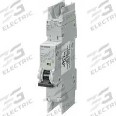 SIEMENS IEC Miniature Circuit Breaker: 10 A Amps, 60V DC, 10kA at 277V AC, Screw Clamp, 5SJ4, AC/DC (MPN 5SJ41108HG42). Key specifications — Brand: SIEMENS; DC Voltage Rating: 60V DC; Max. AIR Rating: 10kA at 277V AC; Terminal Connection: Screw Clamp; AC Voltage Rating: 277V AC.