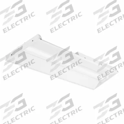SYLVANIA Troffer Fixture: 4 ft Lg, 1 ft Wd, 3500K, 32 W - 1 ft. x 4 ft. LED Center-Basket Troffers