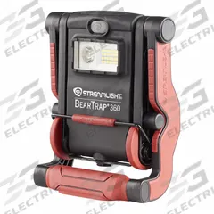 STREAMLIGHT Temporary Job Site Light: 2,000 lm Max Brightness, LED, 3, 3 Brightness Levels, IPX4 (MPN 61523). Key specifications — attr562610: Lithium Ion; attr562627: Red; attr562654: LED; attr562671: 100V AC; attr562613: STREAMLIGHT; attr873195: 3.