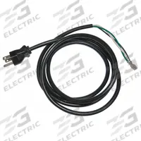 VOLLRATH Power Cord: 17023-1. Key specifications — Brand: VOLLRATH; Color: Black; Manufacturer Part Number: 17023-1; Product Type: Power Cord.