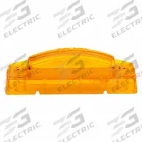 GROTE Clearance Marker Lamp: Clearance Light, LED, Rectangular, Amber, Screw, Pigtail (MPN 49253). Key specifications — Lens Color: Amber; Brand: GROTE; Electrical Connection: Pigtail; Lighting Technology: LED; Mount Type: Screw; SAE Lens Code: P2.