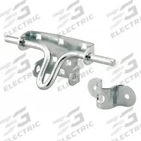 PRIME-LINE Door Bolt: Slide Bolt, Zinc, 11 1/2 in Ht, 4 13/16 in Wd, 3 in Lg (MPN GD 52145). Key specifications — attr1020089: PRIME-LINE; attr1020106: Slide Bolt.