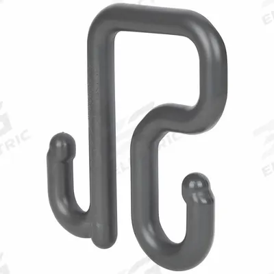 KLEIN TOOLS Utility Bucket S-Hook: 11/16 in W x 6 5/16 in H, Gray - Bucket Bag Hooks & Covers