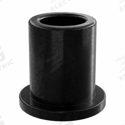 OILITE Flanged Sleeve Bearing: PEEK, 1/4 in Bore, 3/8 in OD, 1/2 in Overall Lg - Low-Friction Plastic Flanged Sleeve Bearings