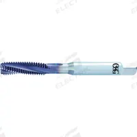 OSG SPIRAL FLUTE Tap: M5x0.8 Metric, D4 / 4H-6H, 3 Flute, Modified Bottoming Chamfer, Carbide (MPN 1660000100). Key specifications — attr1299826: D4 / 4H-6H.