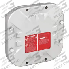 HUBBELL KILLARK Hazardous Location Enclosure: Junction Box, 16 in x 16 in x 9 in, Bolts, Solid Cover (MPN EXB-12126 N34). Key specifications — Brand: HUBBELL KILLARK; Closure Method: Bolts.