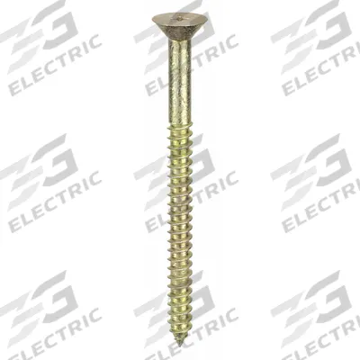 APPROVED VENDOR Concrete Anchor Screw: 3 1/2 in Overall Lg, 1/4 in Dia, Steel, Zinc Yellow - Flat-Head Screw Anchors