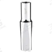 MILWAUKEE Deep Well Socket: Metric, 3/8 in Drive Size, 9 mm Socket Size, 6-Point, Deep, Chrome (MPN 45-34-9093). Key specifications — attr1204417: MILWAUKEE; attr1204392: Chrome.