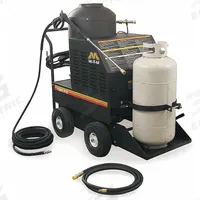 MI-T-M Electric Pressure Washer: Cart, 120 V – Single-Phase, 1,500 psi, 1.8 gpm, 2 hp (MPN GH-1502-LM10). Key specifications — Burner Fuel: Liquid Propane; Pump Drive: Belt; Brand: MI-T-M.
