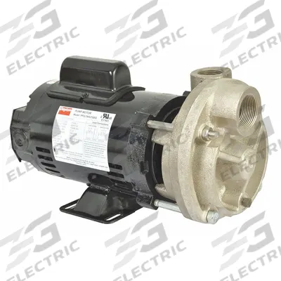 Dayton Turbine Pump: 3/4 hp, 115/230V AC, 120 psi Shut Off - Turbine Centrifugal Pumps