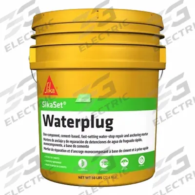 SIKA Repair Mortar: SikaSet, 5 gal Container Size, Pail, K, 24 hr Full Cure Time