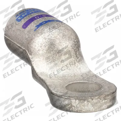 FUSION One-Hole Lug Compression Connector: Heavy Wall Lug, Lug/Solder, Tin Plated Copper - Heavy Wall Lugs
