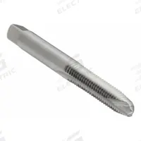 CLE-LINE Spiral Point Tap: #3-48 UNC, H2 / 2B, 2 Flute, Plug Chamfer, High Speed Steel (MPN C00780)