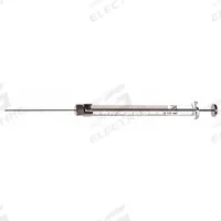 HAMILTON Syringe: 100 ul Capacity - mL, Gastight, Borosilicate Glass, PTFE, Replaceable Tip, PTFE (MPN 81030). Key specifications — Attachment Type: Small Removable; Plunger Material: PTFE; Needle Point Style: 2; Needle Type: Removable; Tip Material: PTFE; Barrel Material: Borosilicate Glass; Brand: HAMILTON; Compatible Needles: Small RN Hub.